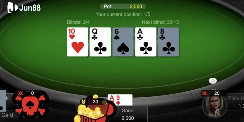 Chiến thuật chơi poker, mẹo làm chủ bàn cược, thắng lớn mỗi ngày 4 ung-dung-chien-thuat-choi-poker-tai-jun88