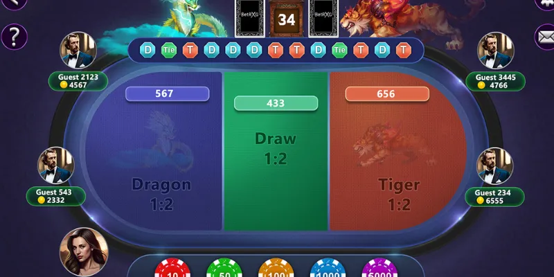Cách chơi Dragon Tiger Jun88 - Đánh nhanh thắng gọn chỉ trong 1 phút 3 Cách chơi Dragon Tiger hiệu quả để chiến thắng là gì?